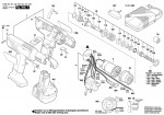 Bosch 0 602 491 432 BT EXACT 6 Cordless Screw Driver Spare Parts